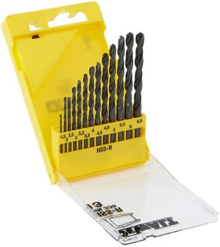 ZESTAW WIERTEŁ do metalu 13cz HSS-R DeWalt DT5912