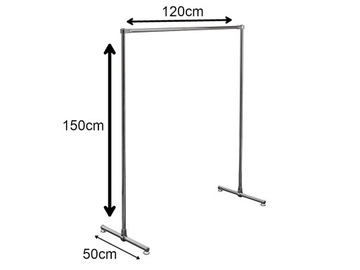 СТЕНД 1,2х1,5м ВЕШАЛКИ СТЕНДЫ ДЛЯ МАГАЗИНА c1