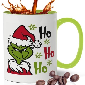 KUBEK Prezent na MIKOŁAJA ŚWIĘTA GRINCH Wzory MIX