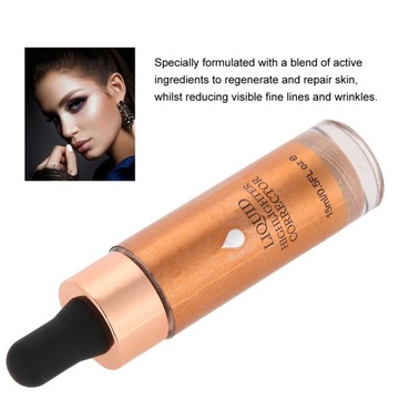 Błyszczący rozświetlacz w płynie Twarz Oko Do