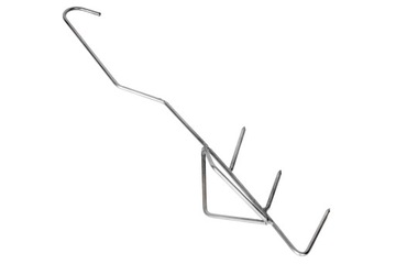 HAK POTRÓJNY do wędzenia RYB NIERDZEWNY haki 30 cm