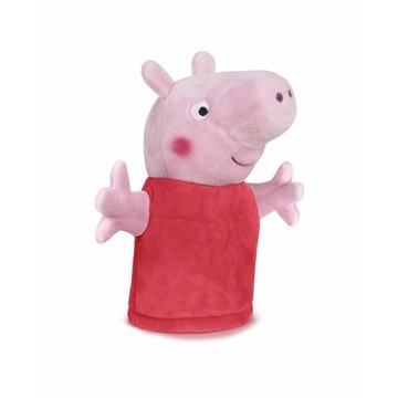 ŚWINKA PEPPA pluszowa pacynka 28 cm