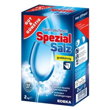 G&G Sól do zmywarki 2 kg Zmiękcza Wodę