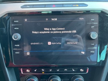 Volkswagen Passat B8 Variant 1.6 TDI BlueMotion Technology 120KM 2018 Volkswagen Passat 1.6 diesel 120 KM automat R-line zarej w PL zadbany, zdjęcie 15