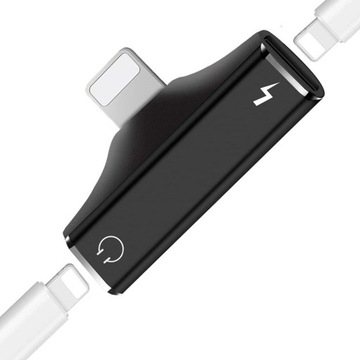 Adapter iPhone Lightning do Ładowania i Słuchawek