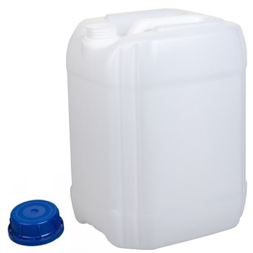 Kanister 20L + nakrętka HDPE na wodę chemię płyny