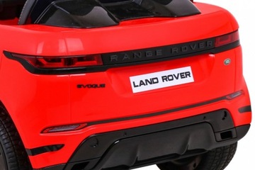 Детский Range Rover Evoque на аккумуляторе Красный + Пульт дистанционного управления + Бесплатный запуск