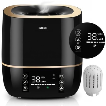 Nawilżacz powietrza EBERG HUMI jonizator aroma 4w1
