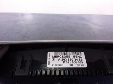 MERCEDES C W203 PŘEPÍNAČ KLIMATIZACE