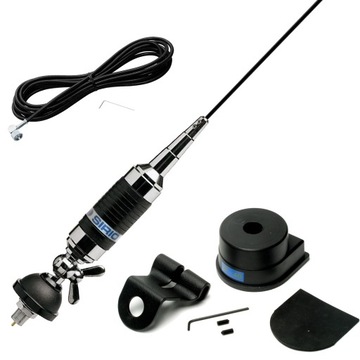 ANTENA CB SIRIO CARBONIUM 27 + Uchwyt SF-40 do Bus