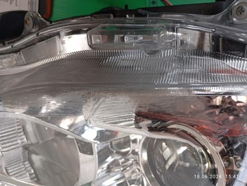 LAMPA PRAWY PRZÓD MITSUBISHI ASX 10- 18 ORYG EU USZKODZONA