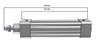 Пневмопривод 63x200, двустороннего действия, двухсторонний