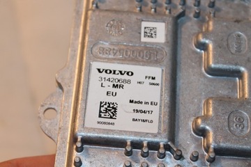 MĚNIČ MODUL POKLADNA LED VOLVO V60 XC60 V40