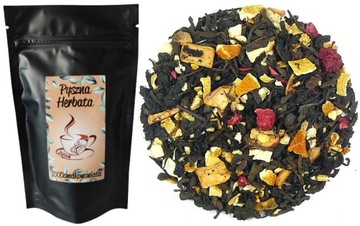 TALIA OSY pu-erh ODCHUDZANIE herbata czerwona 50g MALINY