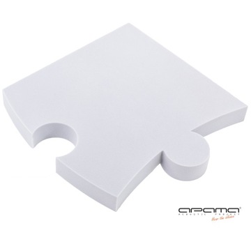 Декоративные акустические панели головоломки Установите двойной декор сертификат