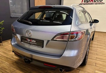Mazda 6 II Kombi Facelifting 2.0 MZR 155KM 2011 Mazda 6 2.0 155KM NAVI BOSE skory RVM MANUAL zarejestrowana, zdjęcie 7