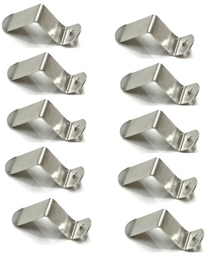 Zaczep ramki do moskitiery kpl.10szt wys.18 mm