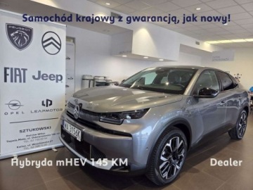 Citroen 2025 Citroen C4X C4 X 1.2 mHEV 145KM Max eDCT6 SalonPL Gwarancja Dealer Vat23