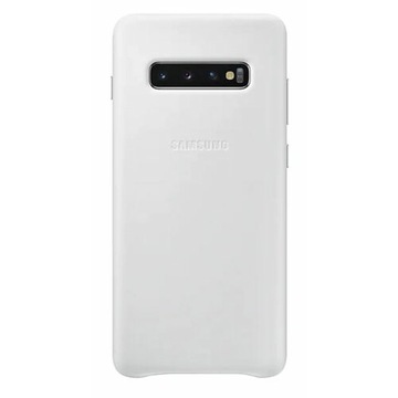 Etui SAMSUNG Leather Cover do Galaxy S10+ Biały