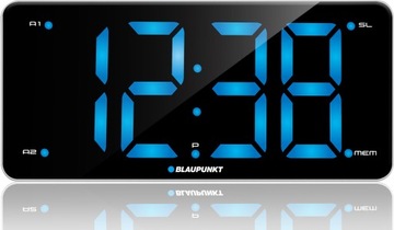 Radiobudzik USB,FM, zegar, drzemka Blaupunkt