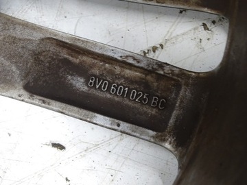4× DISK HLINÍK AUDI OE 8V0601025BC 8.0" X 18" 5X112 ET 46