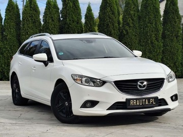 Mazda 6 III Kombi 2.0 SKYACTIV-G 165KM 2013 Mazda 6 2.0 bebzyna165kmlakier fabrycznykolor biala perlatransport w cenie
