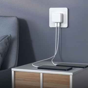 БЫСТРОЕ ЗАРЯДНОЕ УСТРОЙСТВО для IPHONE IPHONE 2X USB C 35 Вт