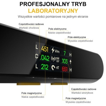 Milerd HiRange - измеритель радиации 5G, ЭМП