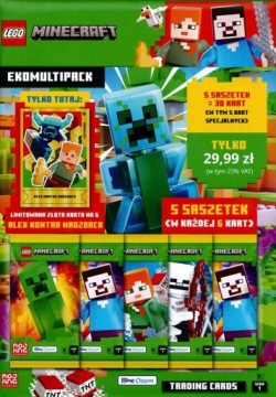 EKOMULTIPACK LEGO MINECRAFT seria 1 - wersja 4