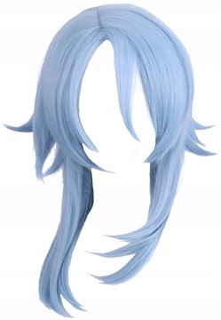 PERUKA COSPLAY ANIME KAMISATO AYATO GENSHIN IMPACT