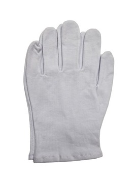 INTER-VION Rękawice bawełniane do pielęgnacji dłoni zabiegów kosmetycznych