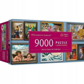 Vzdělávací Puzzle Sada Puzzle Puzzle 9000-dílná Not So Classic