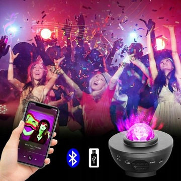 Projektor Gwiazd Star LED - Lampka Nocna Prezent