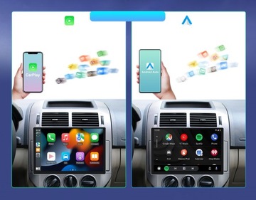 Car Radio 2 Din Android Carplay Rds Wi -Fi GPS 4GB QLED 4G SIM OBD2