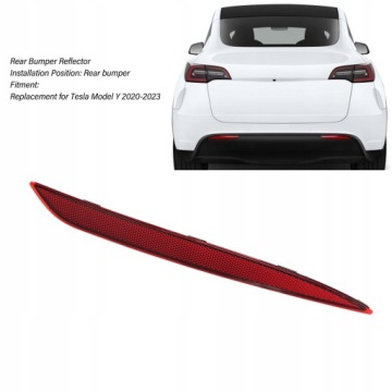 Galinio bamperio dešinysis atšvaitas TESLA Y 1616230112412 – nuotrauka 10