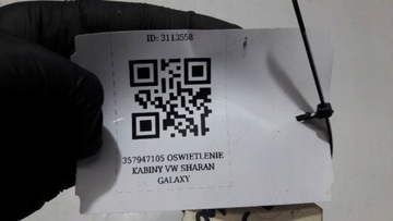 357947105 OSVĚTLENÍ KABINY VW SHARAN GALAXY