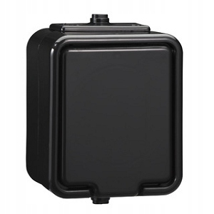 Schneider CEDAR Gniazdo pojedyncze IP44 czarne