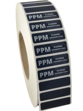 Пломба тотал трансферная Black void 40*12 мм 500 шт.