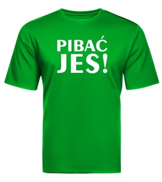Koszulka PIBAĆ JES! anty PiS ***** *** rozmiar M