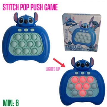 СТИЧ АРКАДНАЯ ИГРА POP IT ЭЛЕКТРОННАЯ ИГРУШКА СВЕТОДИОДНЫЙ ЗВУК УРОВЕНЬ 999