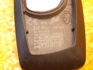 BMW 6 F06 F02 F03 KLÍČEK OVLÁDAČ 9259717
