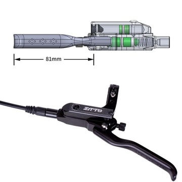 wkv-Горный велосипед Гидравлический дисковый тормоз
