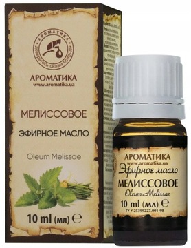 Olejek Melisowy (Melisa), Aromatika, 10 ml