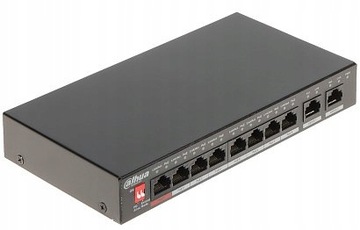Switch PoE Dahua PFS3010-8ET-96-V2 8xPoE 2xUpLink