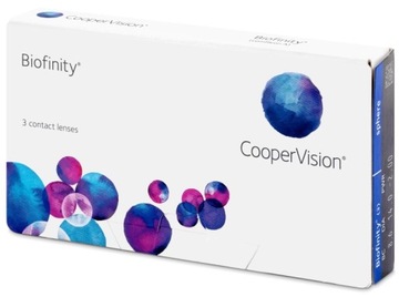 SOCZEWKI NOC I DZIEŃ COOPERVISION BIOFINITY 3 SZT.