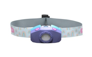 Latarka czołowa dla dzieci Ledlenser KidLed 2 Lila