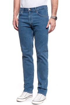 Męskie spodnie jeansowe proste Lee BROOKLYN W32 L32