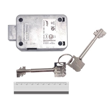 Замок Kaba Mauer 71111 сертифицирован для сейфов и шкафов.