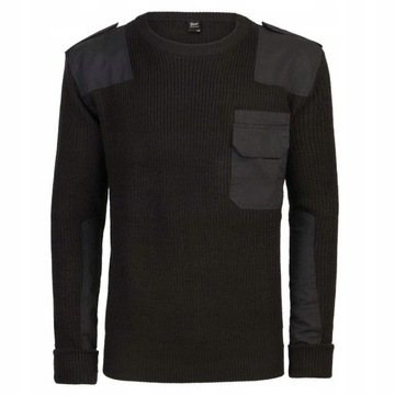 Sweter Brandit BW Pullover - Black L