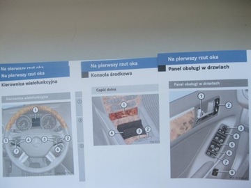 MERCEDES GL X164 06-09 сервисная книжка PL красочное руководство по эксплуатации 2006 г.